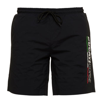 Costume da bagno nero da uomo Ducati Corse Enea, Abbigliamento Sport, SKU a723500031, Immagine 0